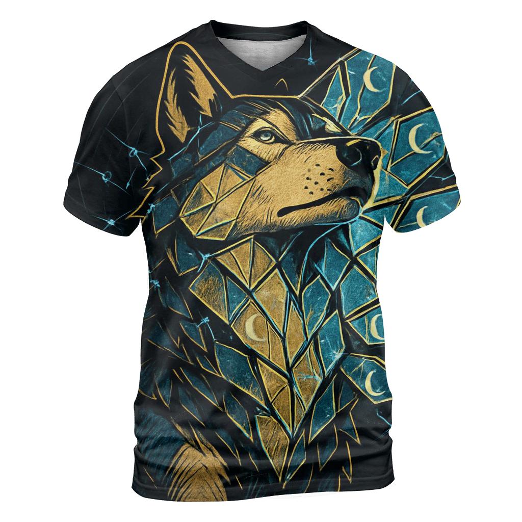 Lunar Glasshowl Sentinel vibrant all-over design tees