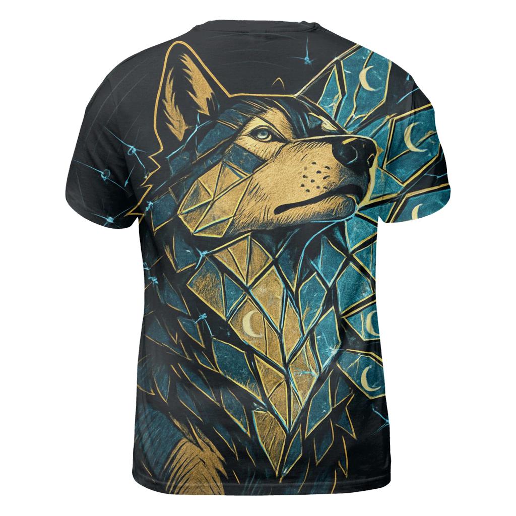 Lunar Glasshowl Sentinel vibrant all-over design tees