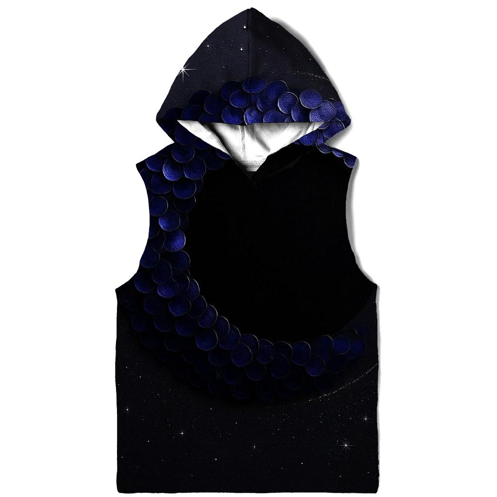 Sequin Eclipse Lattice graphic hoodies