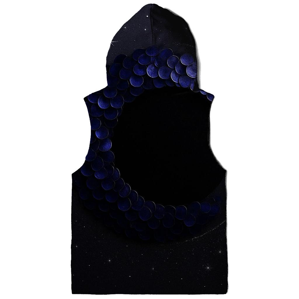 Sequin Eclipse Lattice graphic hoodies