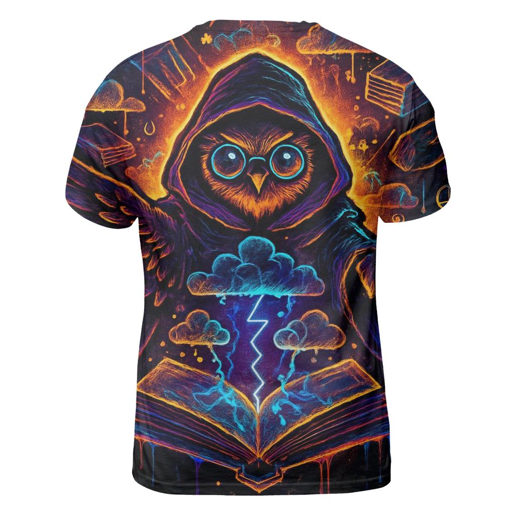 The Librarian Of Lost Weather designer pattern shirts