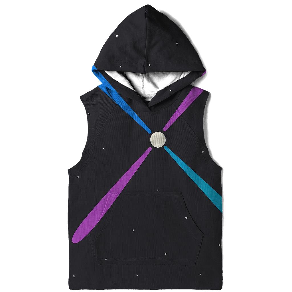 Pulsar Jet Lattice Tapestry zip-up hoodies