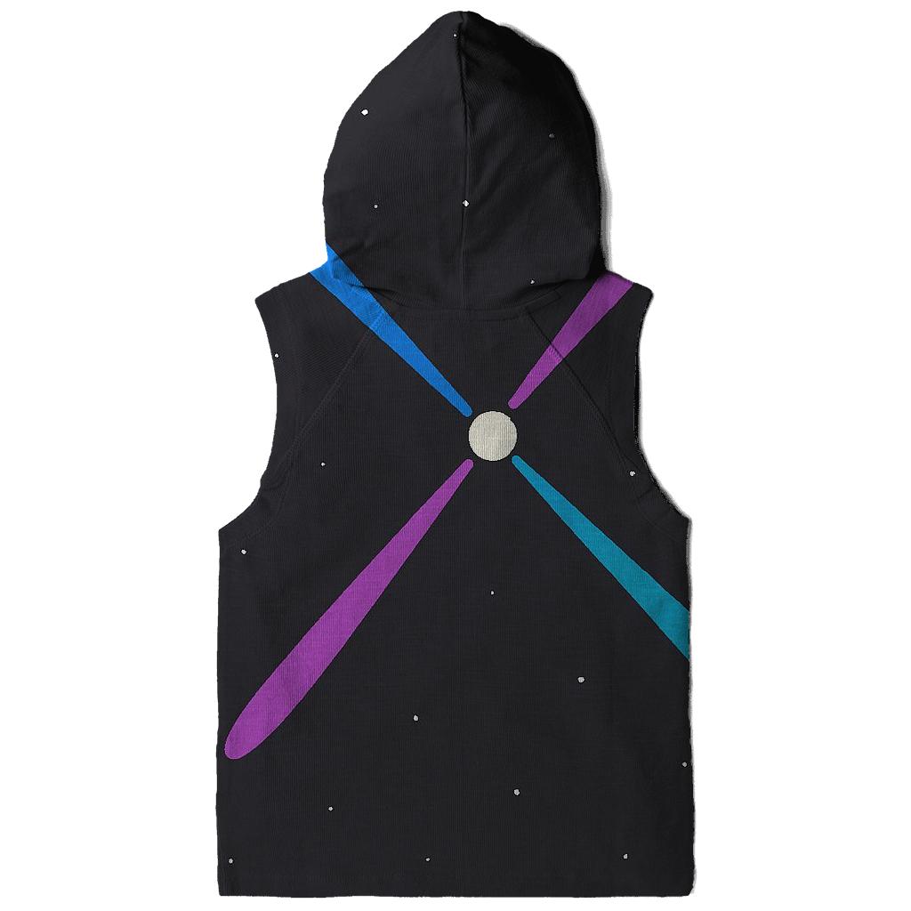 Pulsar Jet Lattice Tapestry zip-up hoodies