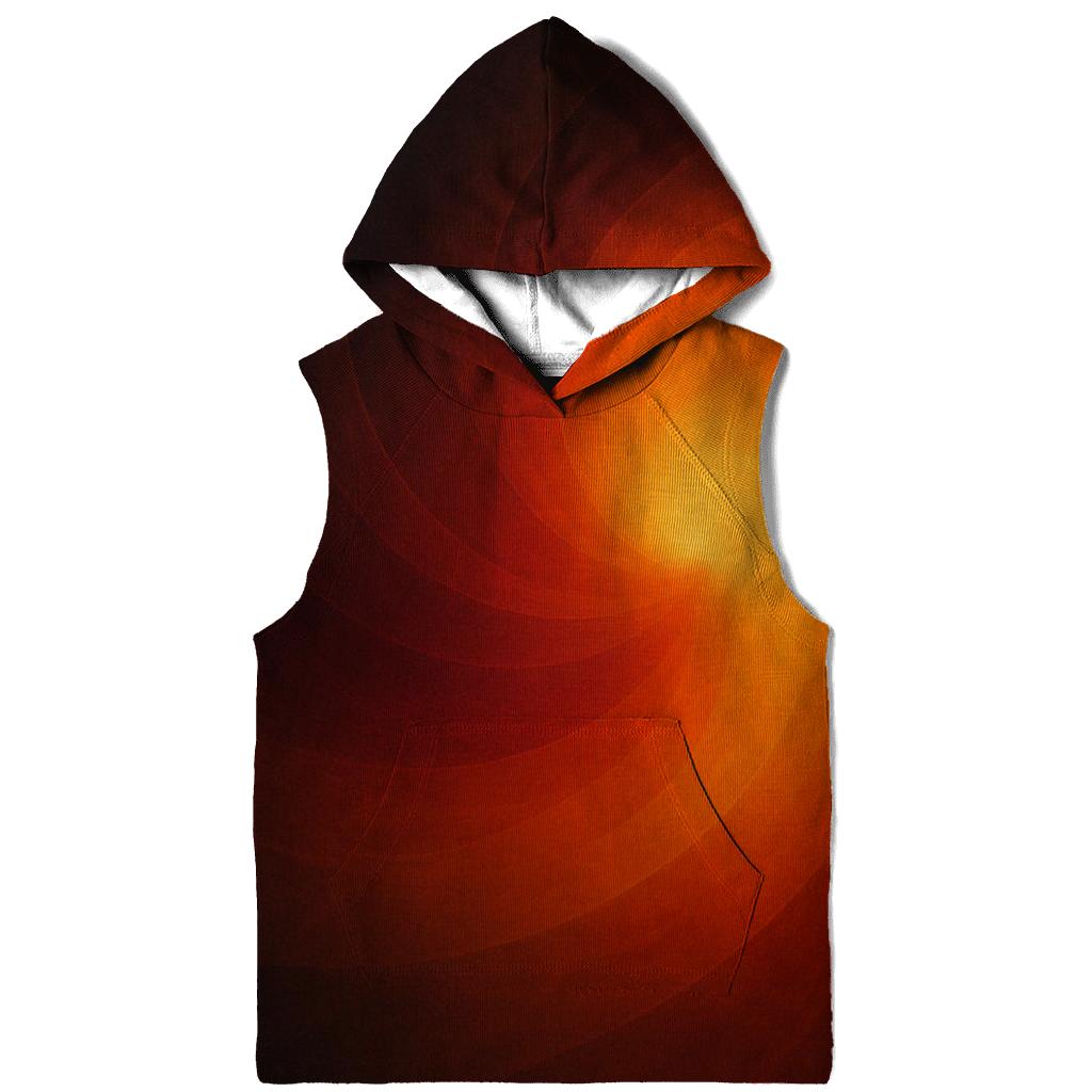 Solar Ember Veil printed hoodies