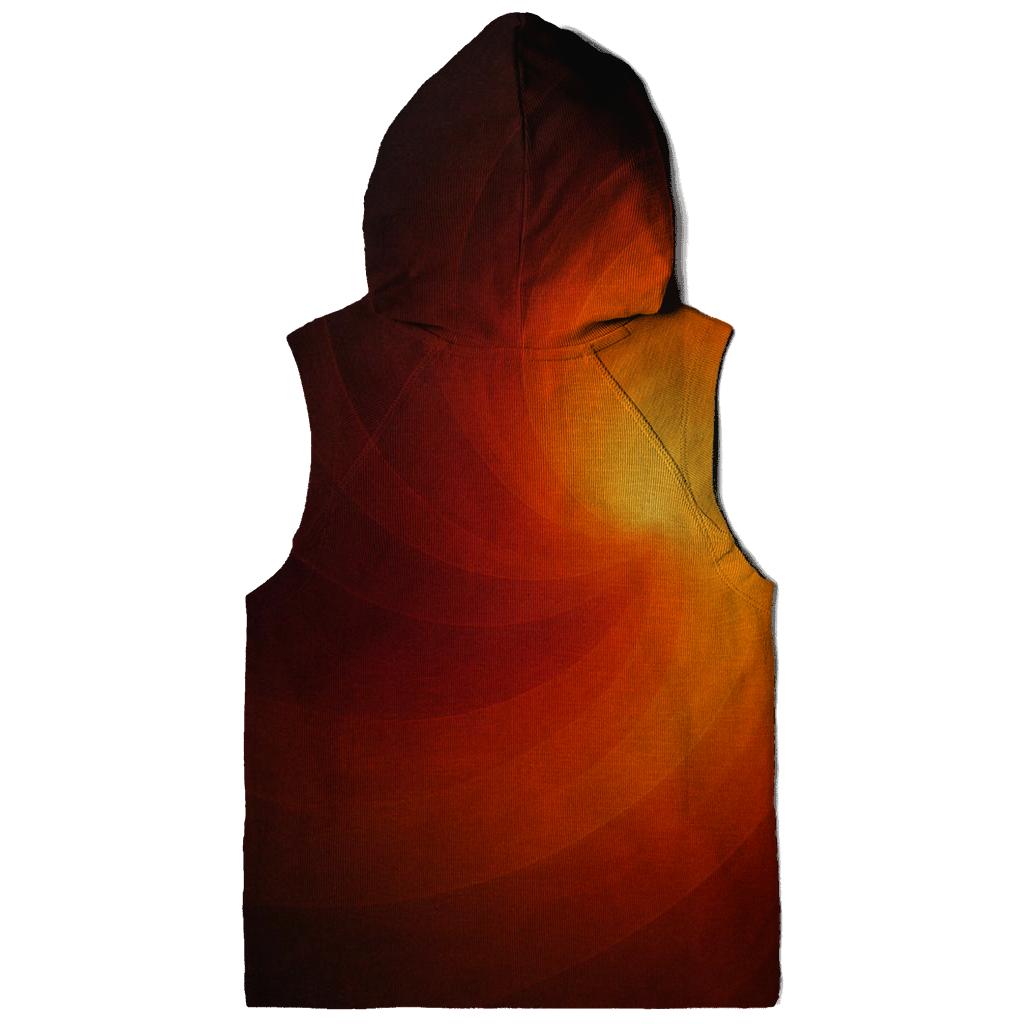 Solar Ember Veil printed hoodies
