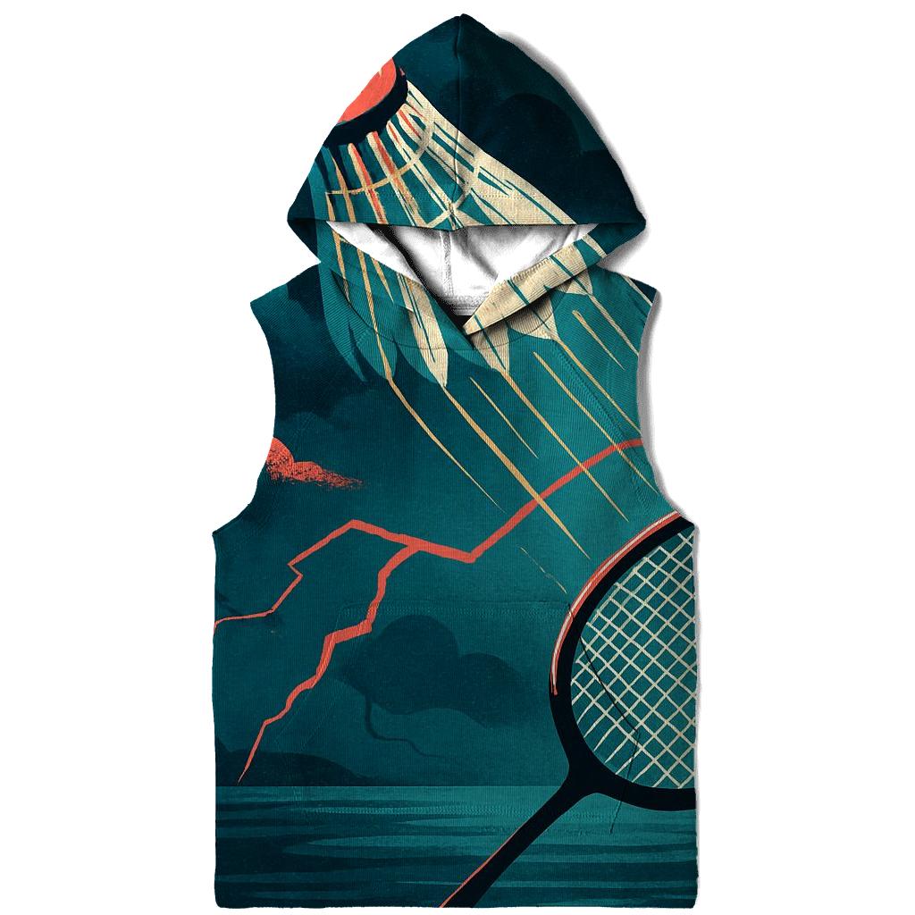 Monsoon Court Badminton Smash custom hoodies
