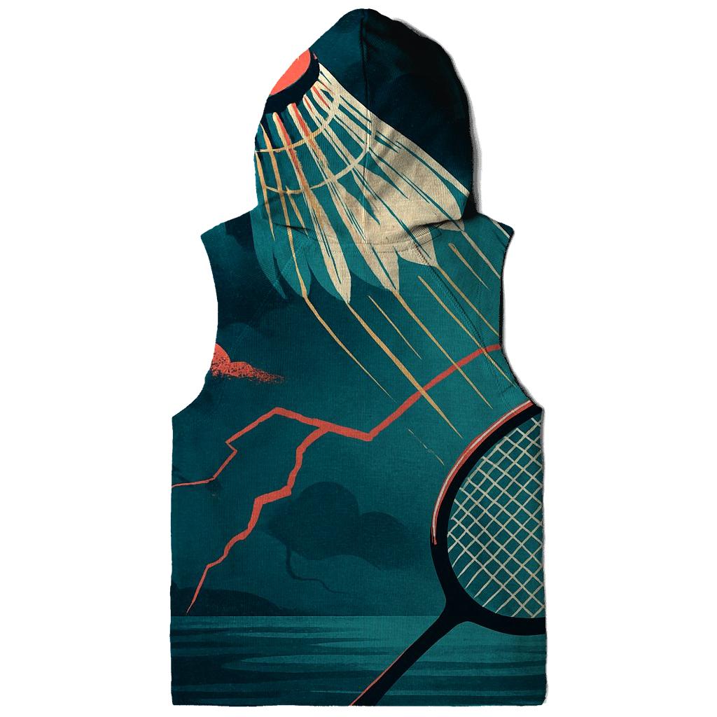 Monsoon Court Badminton Smash custom hoodies