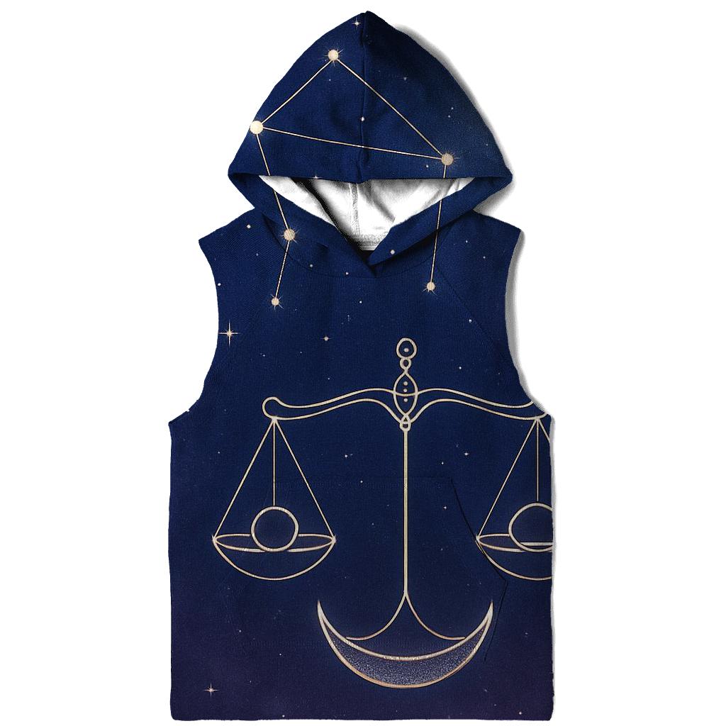 Venus Ruled Libra Moonlit Equinox Scales pullover hoodies
