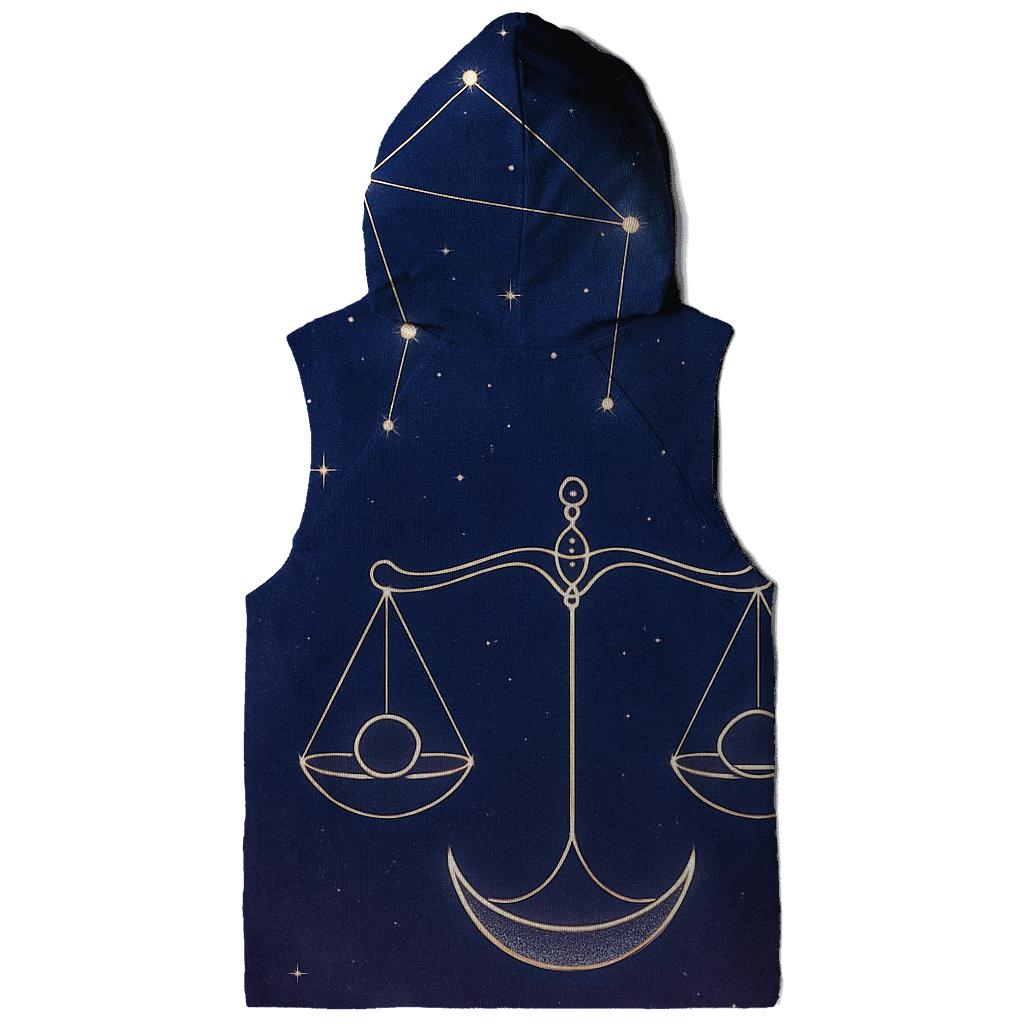 Venus Ruled Libra Moonlit Equinox Scales pullover hoodies