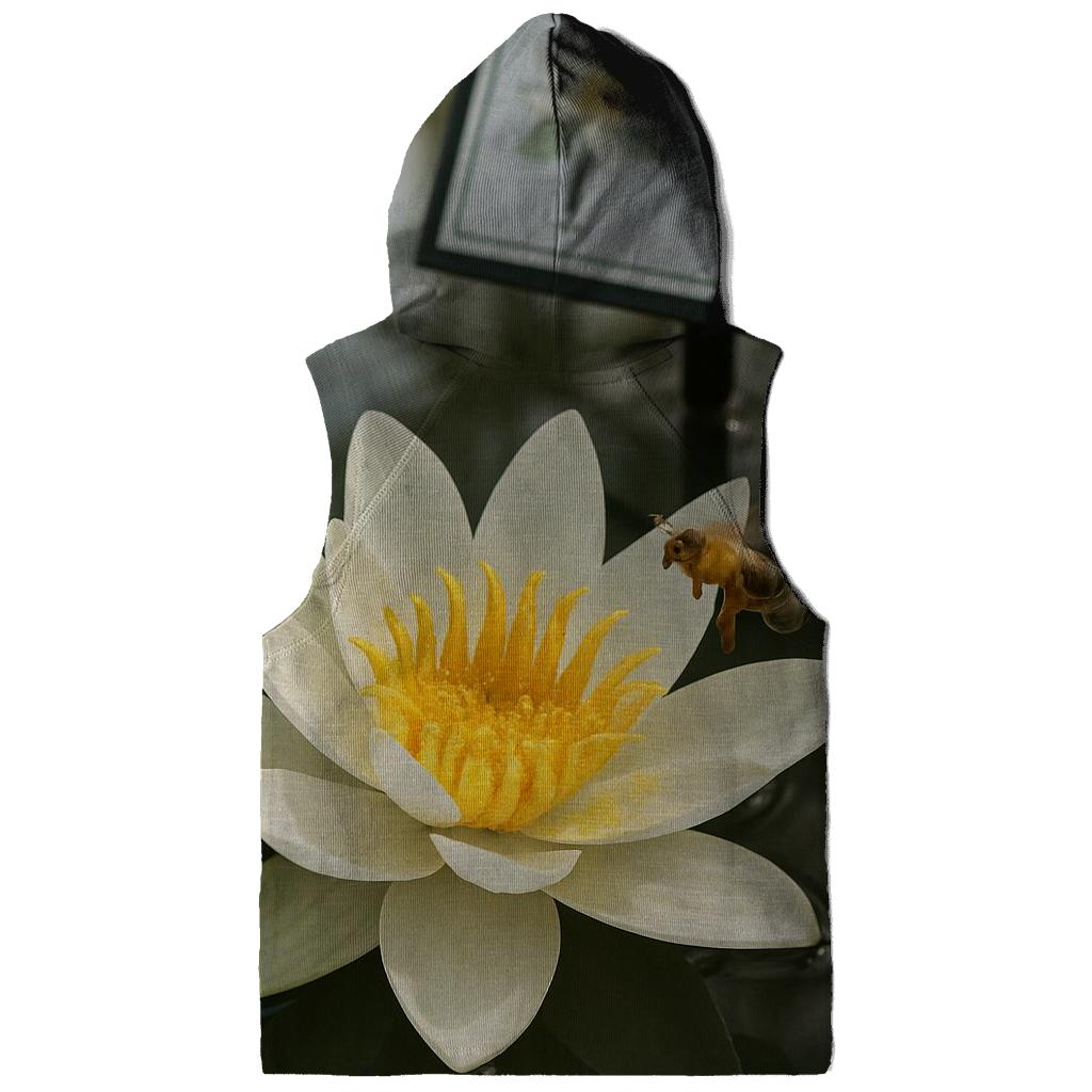 Water Lily Pollination Study In A Botanical Conservatory hoodie styles