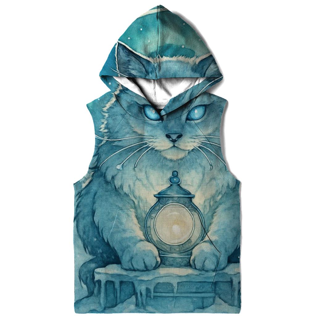 Glacier Lantern Cat Guardian heavyweight hoodies