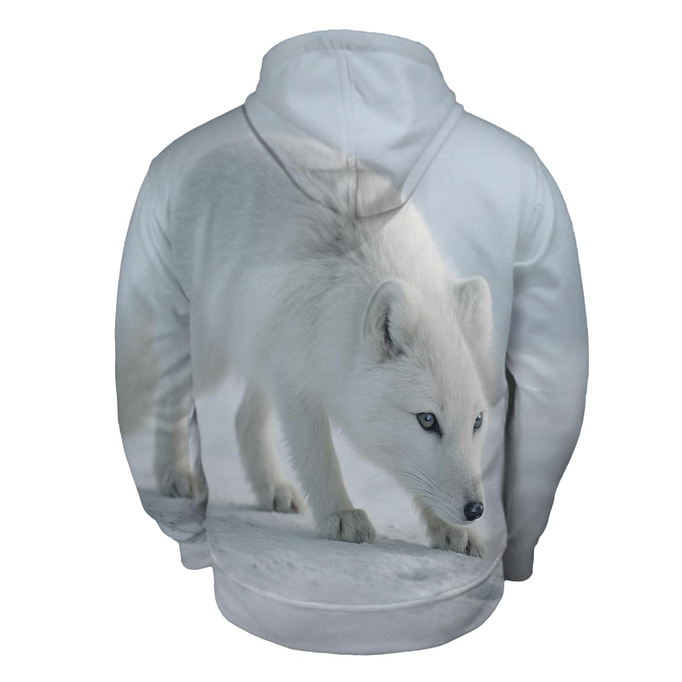 Frostline Forage Arctic Fox pullover hoodies