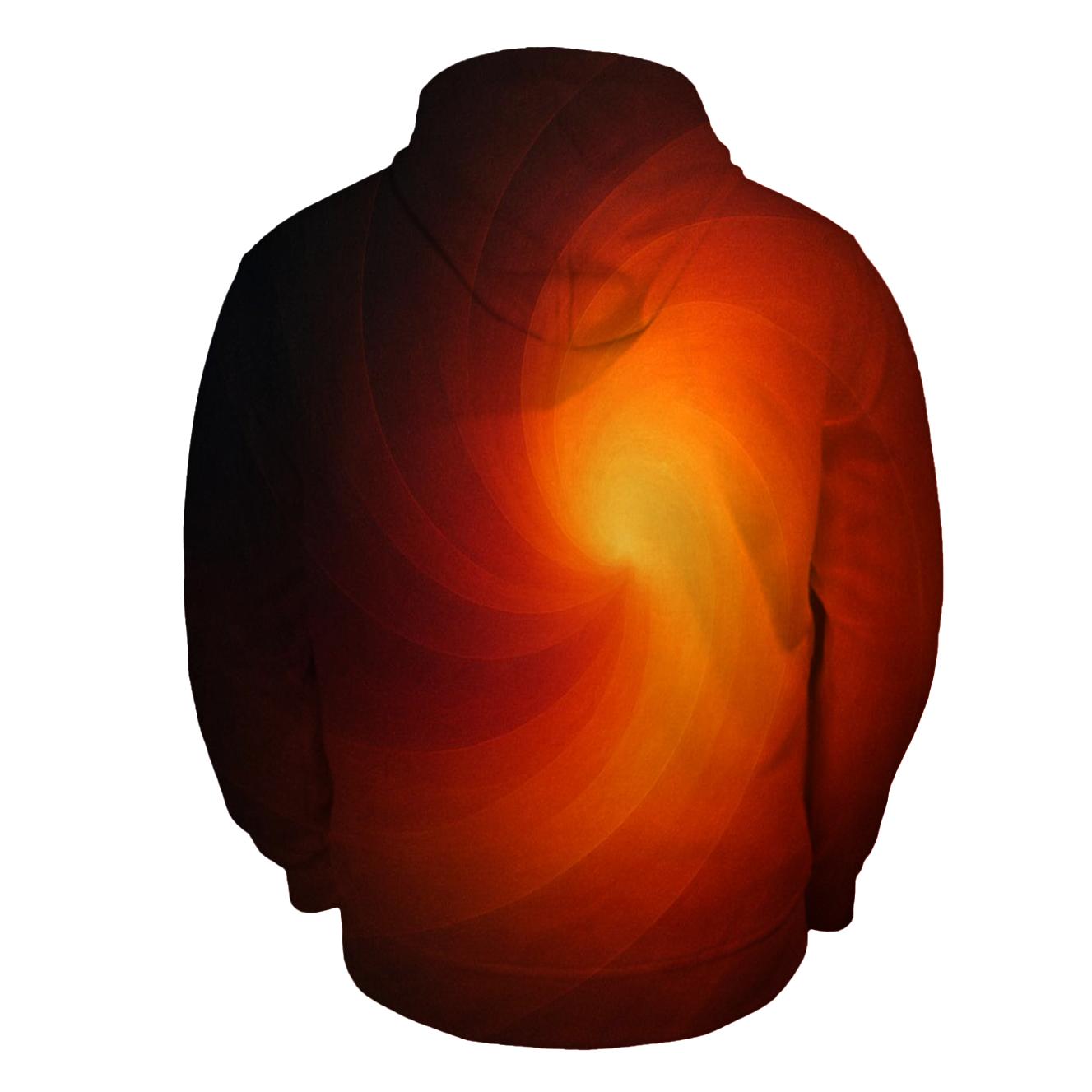 Solar Ember Veil graphic hoodies