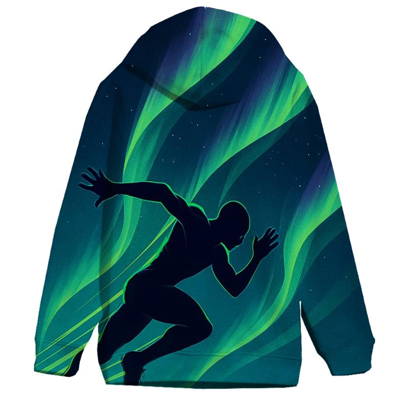 Aurora Sprint Track Poster hoodies fashion