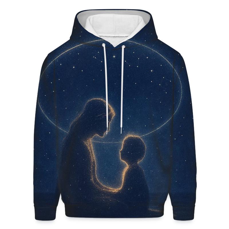 The Quiet Orbit Of Her Love designer hoodies