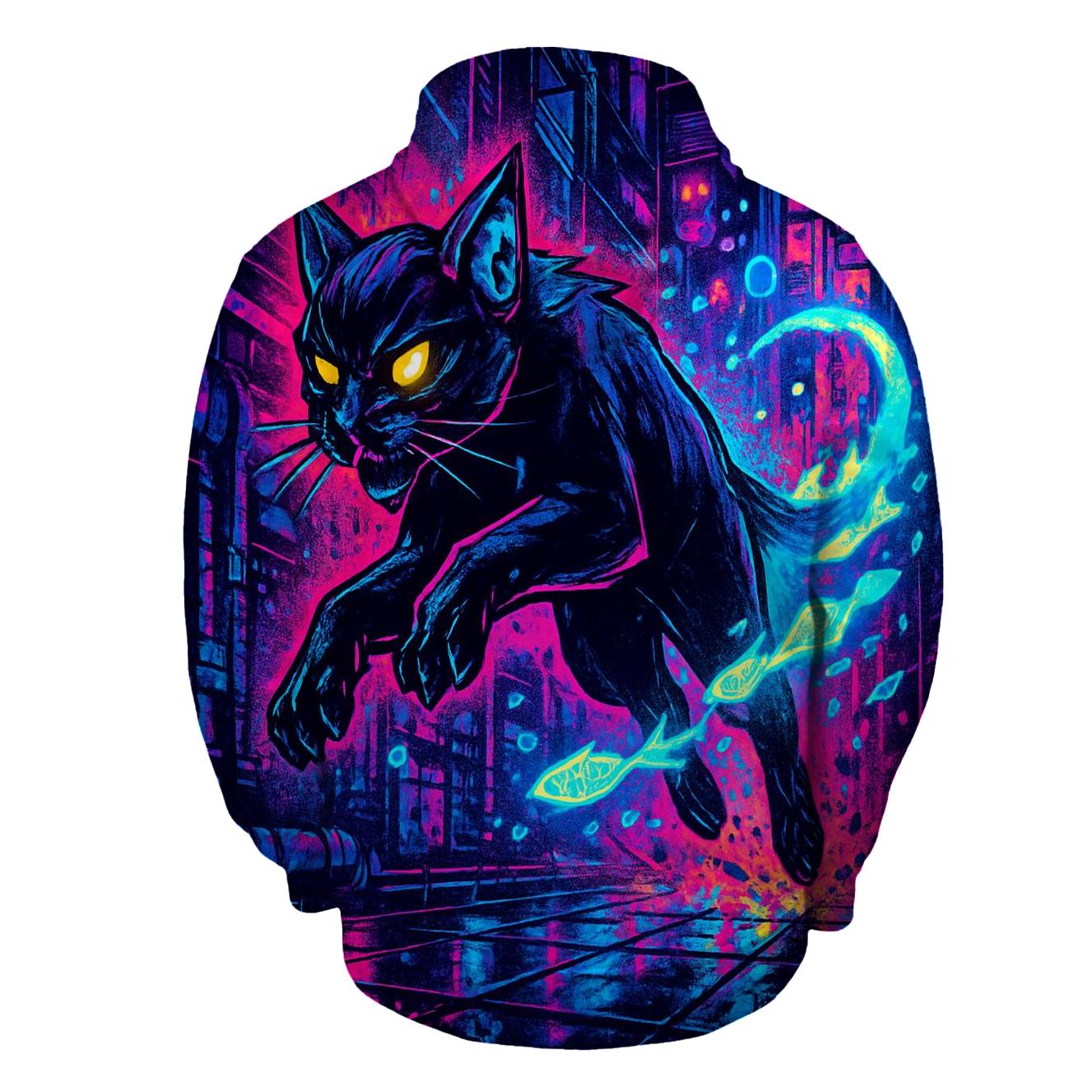 Neon Alley Circuit Prowler pullover hoodies