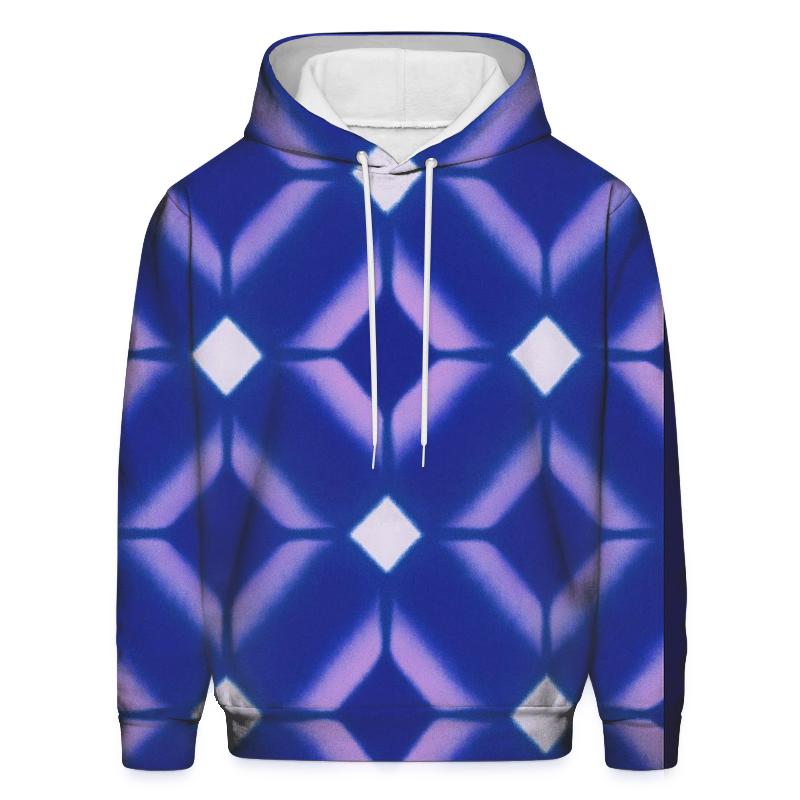 Itajime Nebula Lattice Clamp Resist premium hoodies