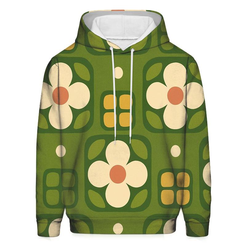 Groovy Kitchen Tile Bloom hoodie styles