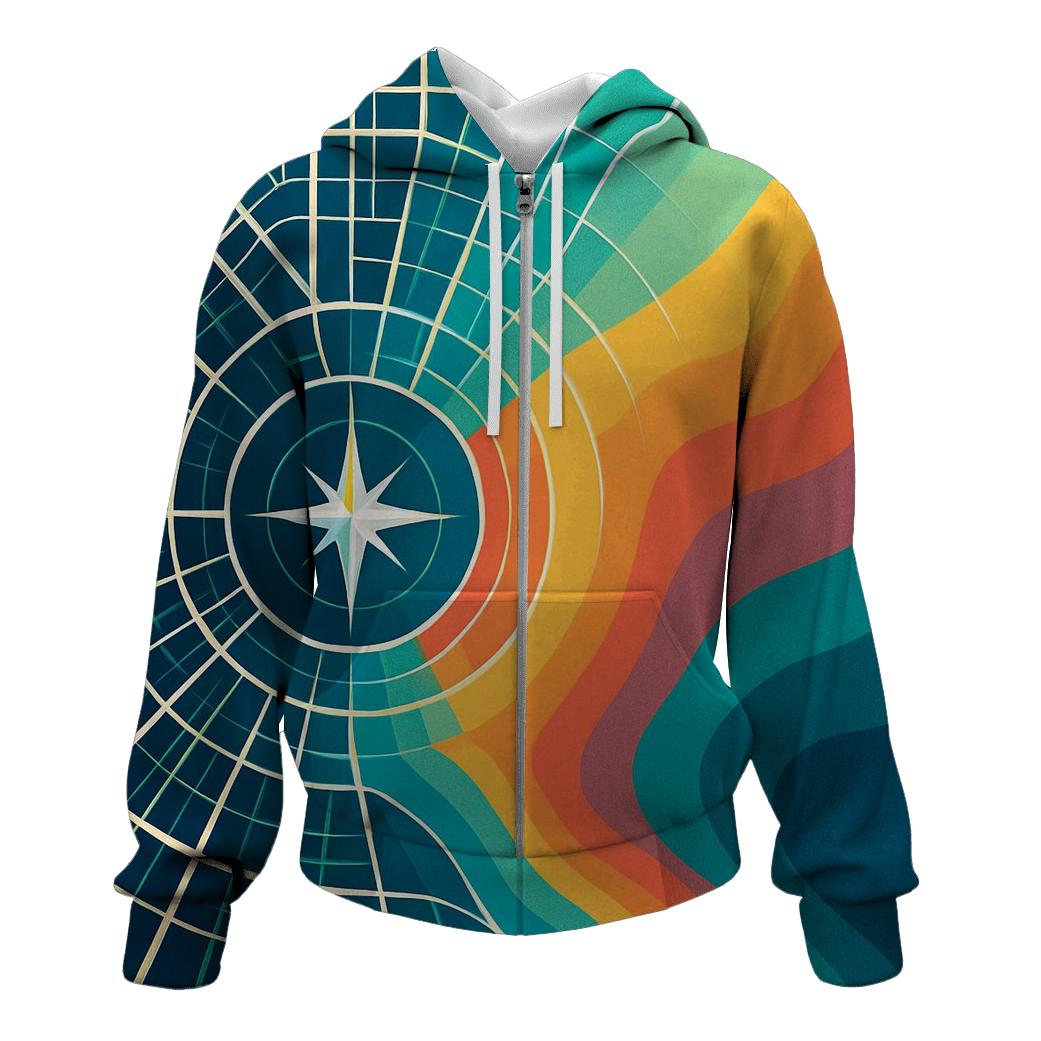 Prismatic City Map Mirage hoodie styles