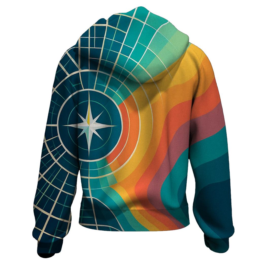 Prismatic City Map Mirage hoodie styles