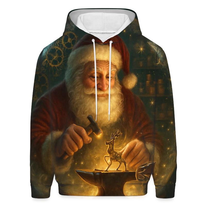 Clockwork Workshop Santa In A Snow Globe Forge hoodie styles