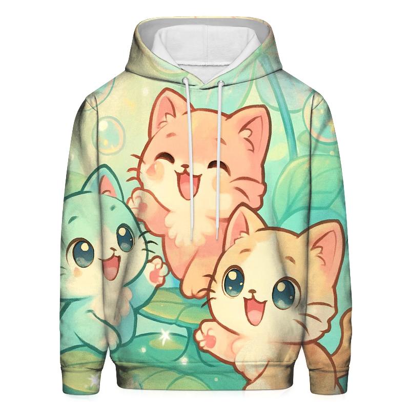 Sky Garden Kitten Carousel premium hoodies