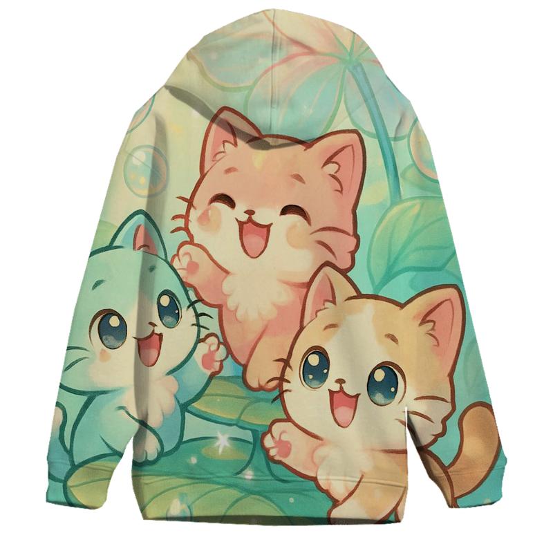 Sky Garden Kitten Carousel premium hoodies