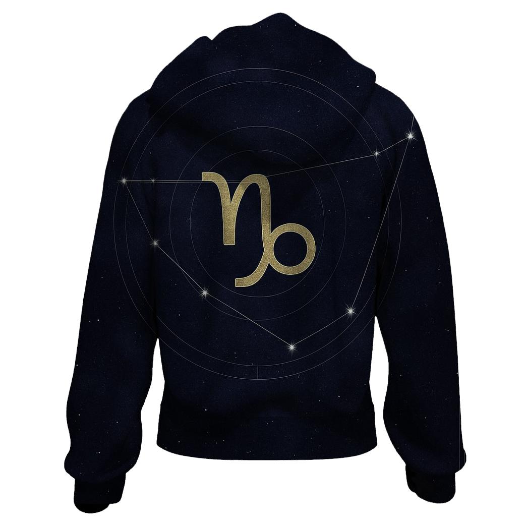 Saturn Return Capricorn Celestial Blueprint heavyweight hoodies