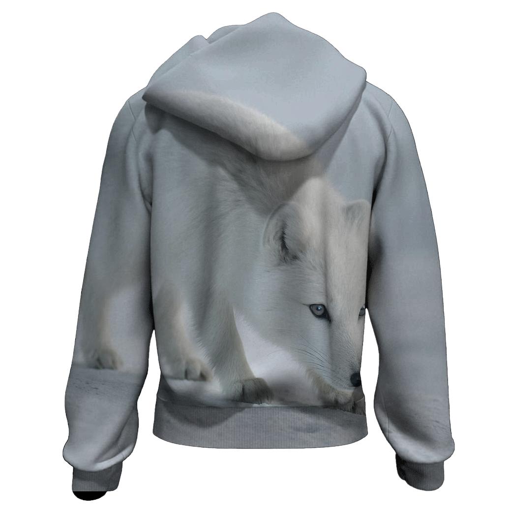 Frostline Forage Arctic Fox zip-up hoodies