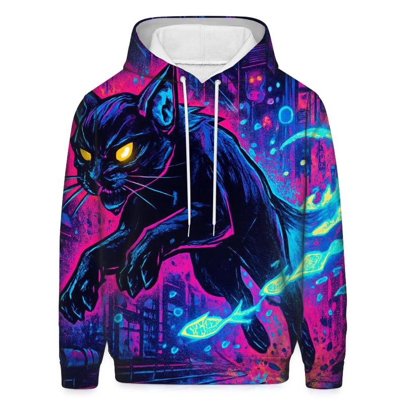 Neon Alley Circuit Prowler heavyweight hoodies