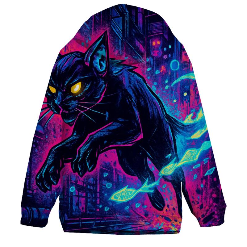 Neon Alley Circuit Prowler heavyweight hoodies