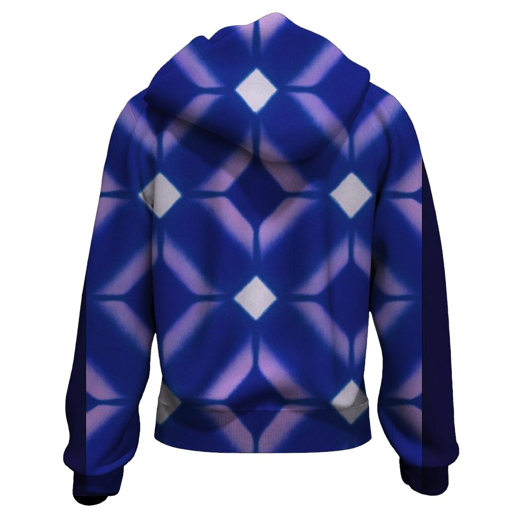 Itajime Nebula Lattice Clamp Resist hoodie designs