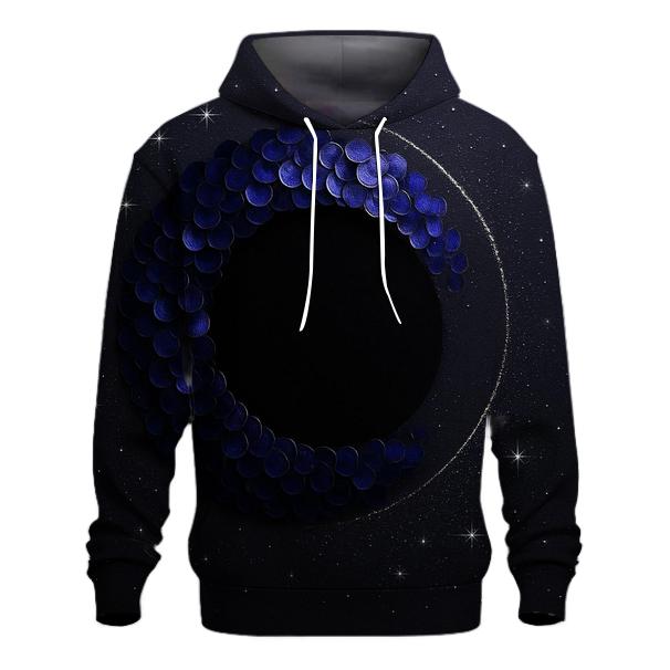Sequin Eclipse Lattice designer hoodies