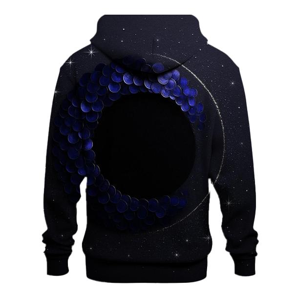Sequin Eclipse Lattice designer hoodies