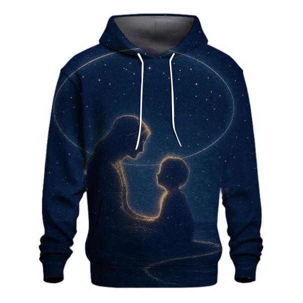 The Quiet Orbit Of Her Love designer hoodies