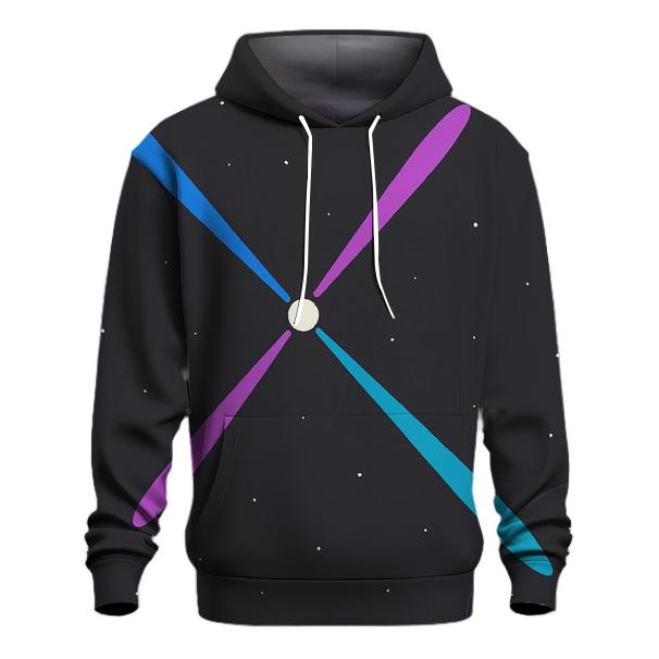 Pulsar Jet Lattice Tapestry embroidered hoodies