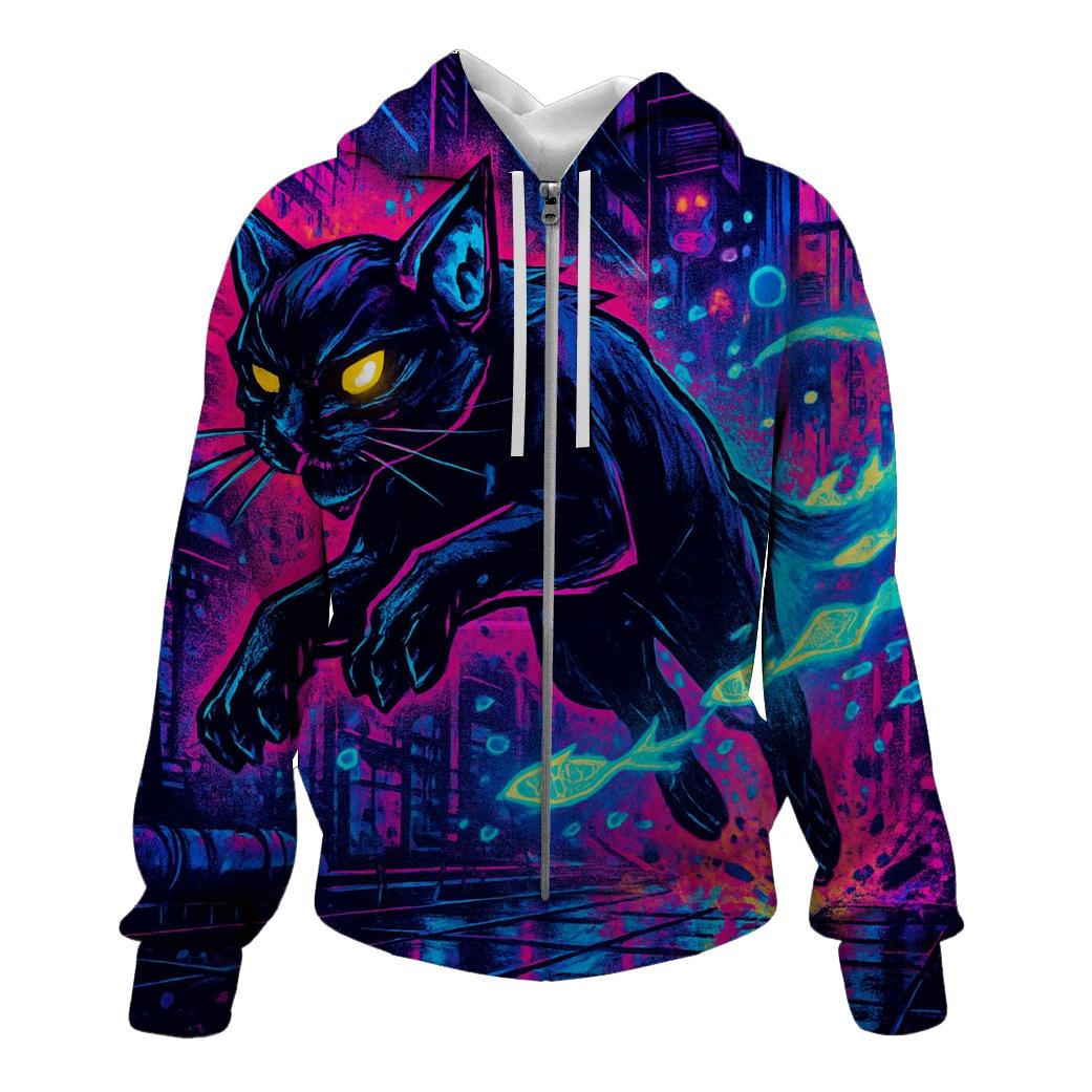 Neon Alley Circuit Prowler hoodie trends