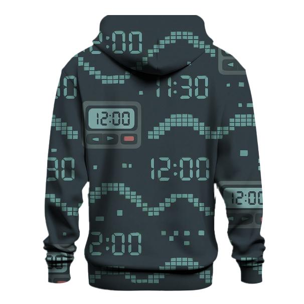 Pager Code Pixel Waves designer hoodies