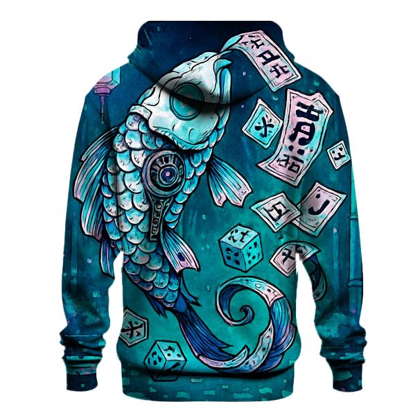 Clockwork Koi Of The Sideways River hoodie designs