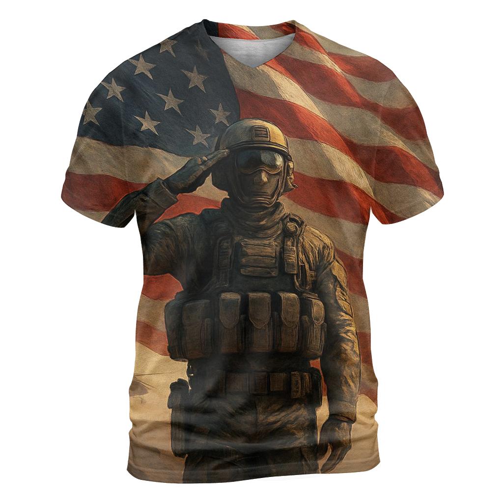 Canyon Dawn Sentinel Flag custom all-over print shirts