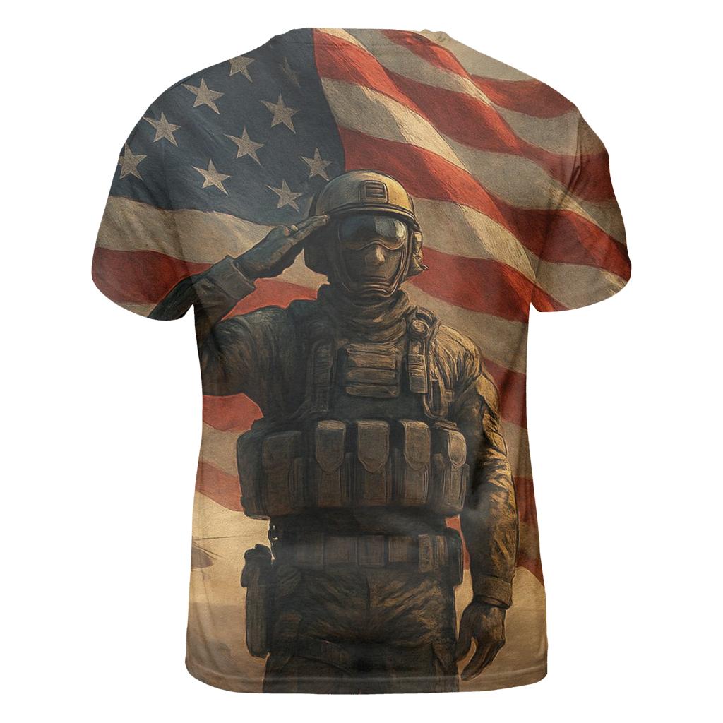 Canyon Dawn Sentinel Flag custom all-over print shirts