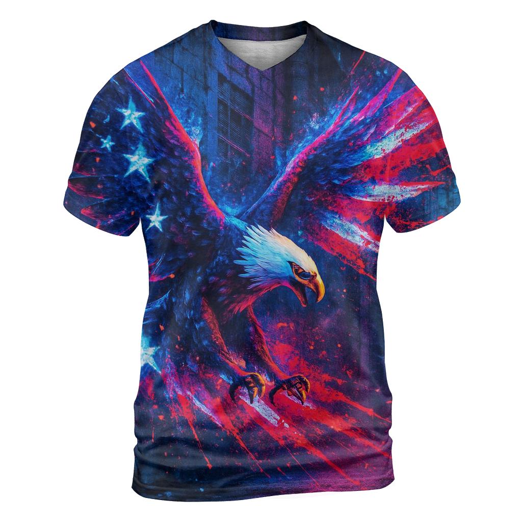 Neon Foundry Stars And Stripes custom all-over print shirts