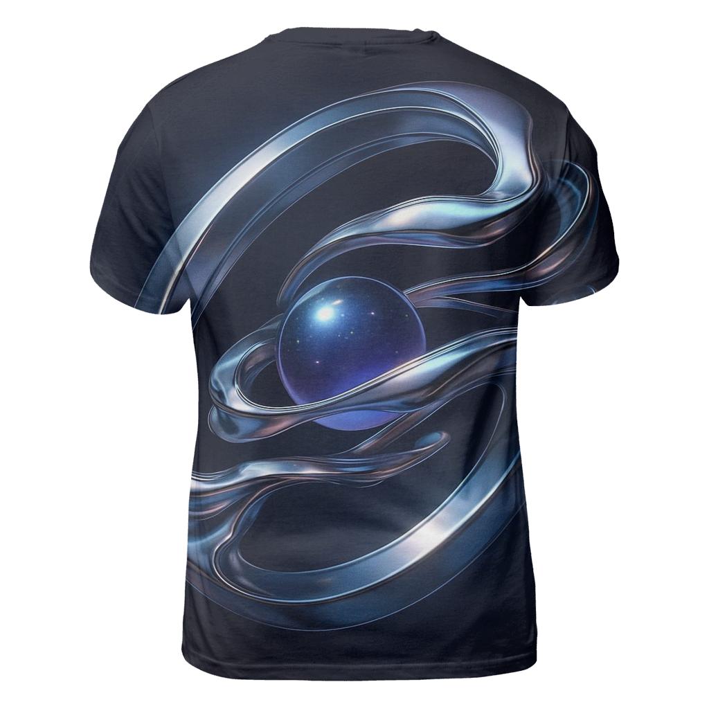 Chromatic Orbit Foundry trendy printed shirt styles