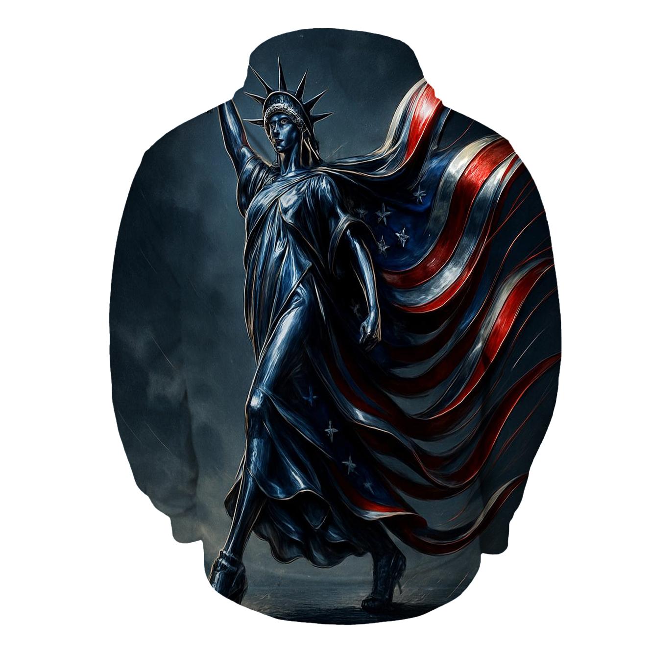 Chrome Liberty Surge Flag hoodies fashion