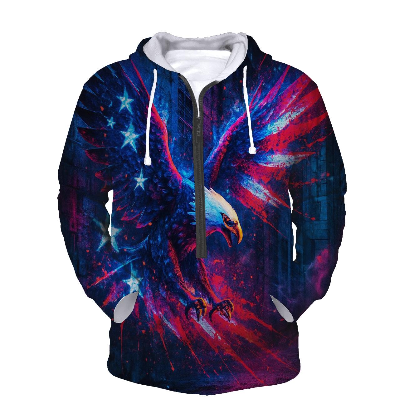 Neon Foundry Stars And Stripes designer hoodies