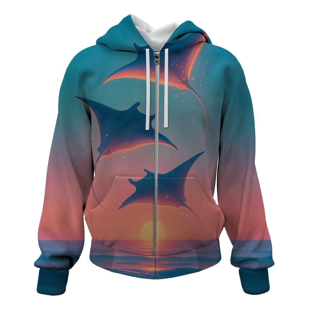 Manta Rays Of The Afterglow Sea hoodie styles