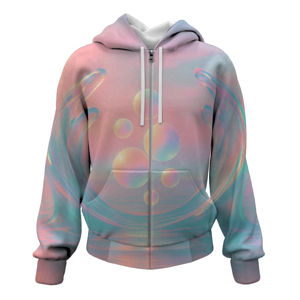 Prism Tide Sanctuary printed hoodies