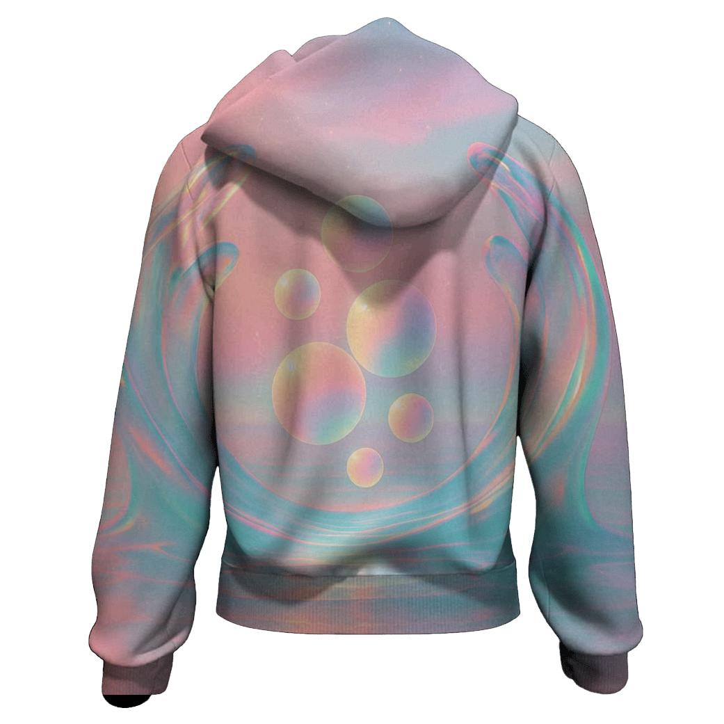 Prism Tide Sanctuary printed hoodies