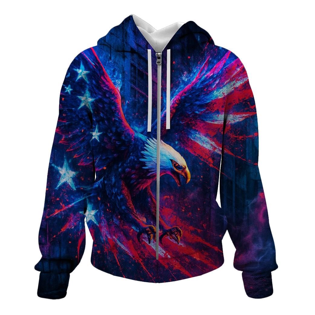 Neon Foundry Stars And Stripes lightweight hoodies