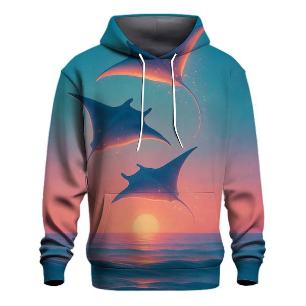 Manta Rays Of The Afterglow Sea hoodie designs
